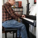 Raymond Benson Plays Piano